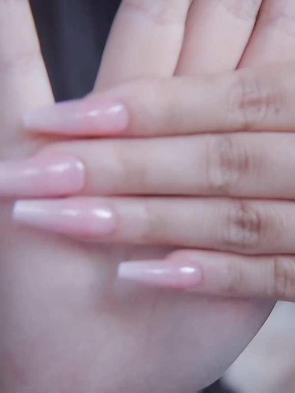 24pcs Glossy Long Ballerina Fake Nails - Image 7